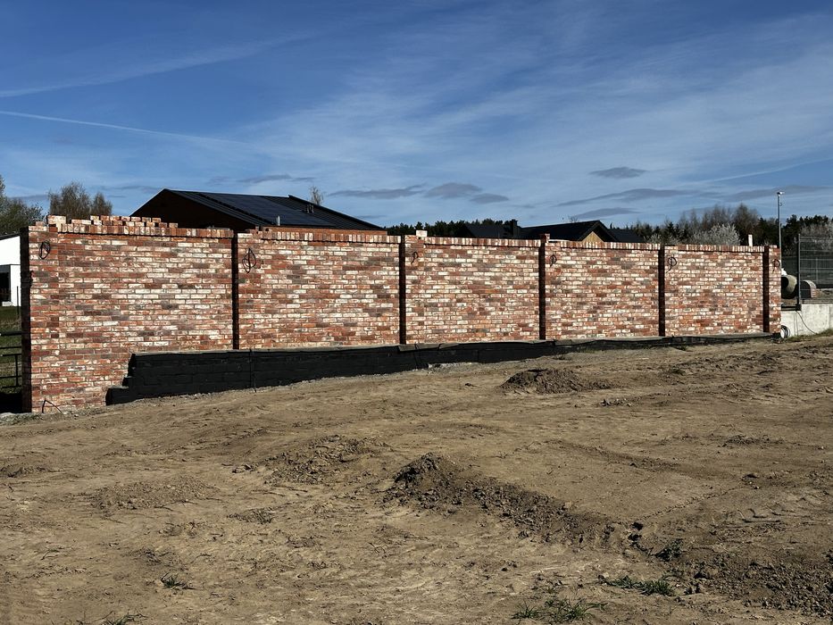 Ogrodzenia murowanie ogrodzeń