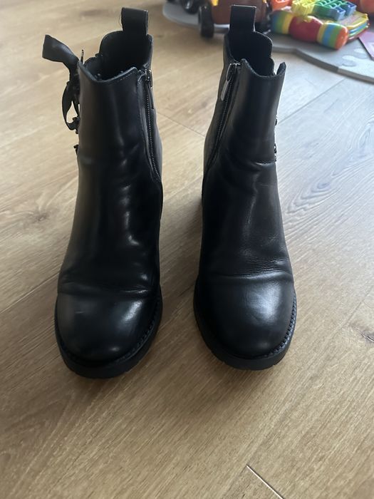 Lasocki botki 38 czarne