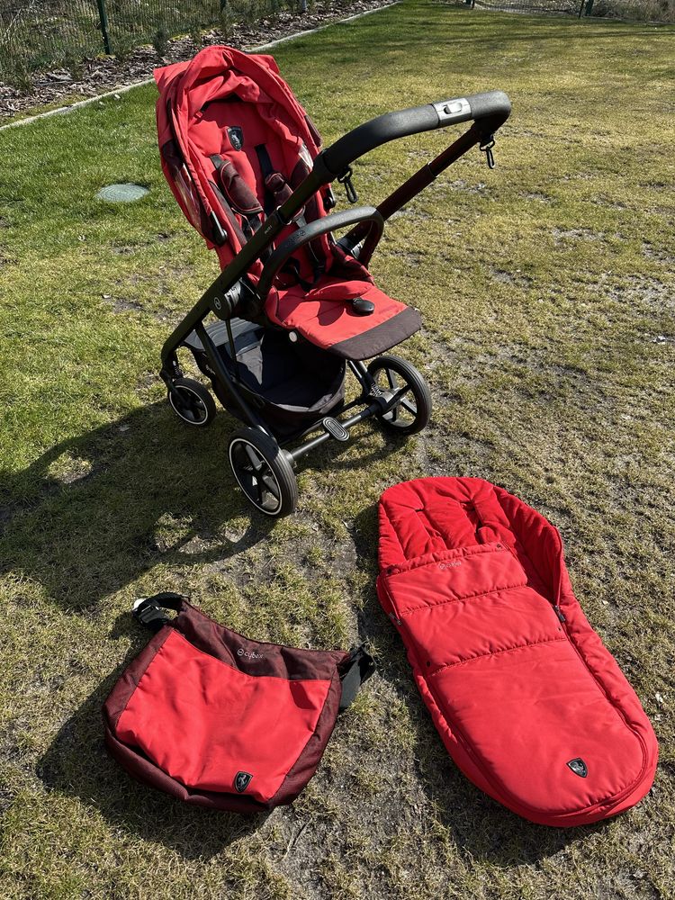 Wózek cybex balios S Ferrari red