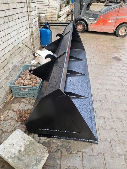 #FAUCHEUX łyżka szufla 220cm WZMOCNIONA do ładowaczy