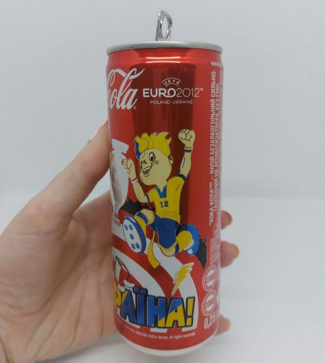 Банка Coca Cola Евро-2012