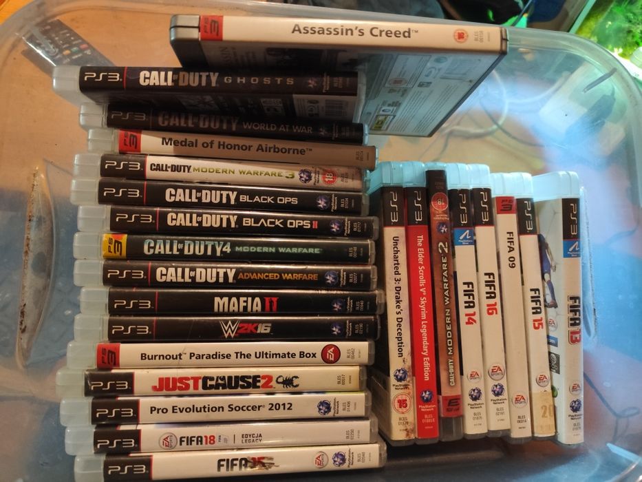 Sony PlayStation 3 + 54 gry