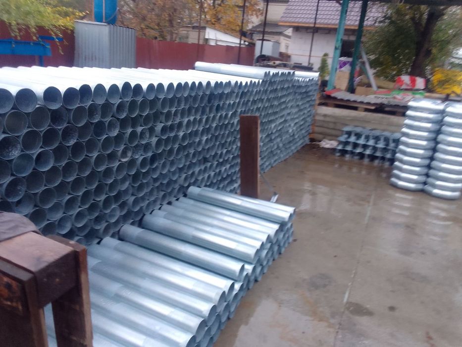 Труби оцинковані різні діаметри.