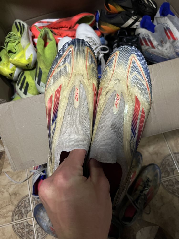 Бутси копи adidas f50 44р