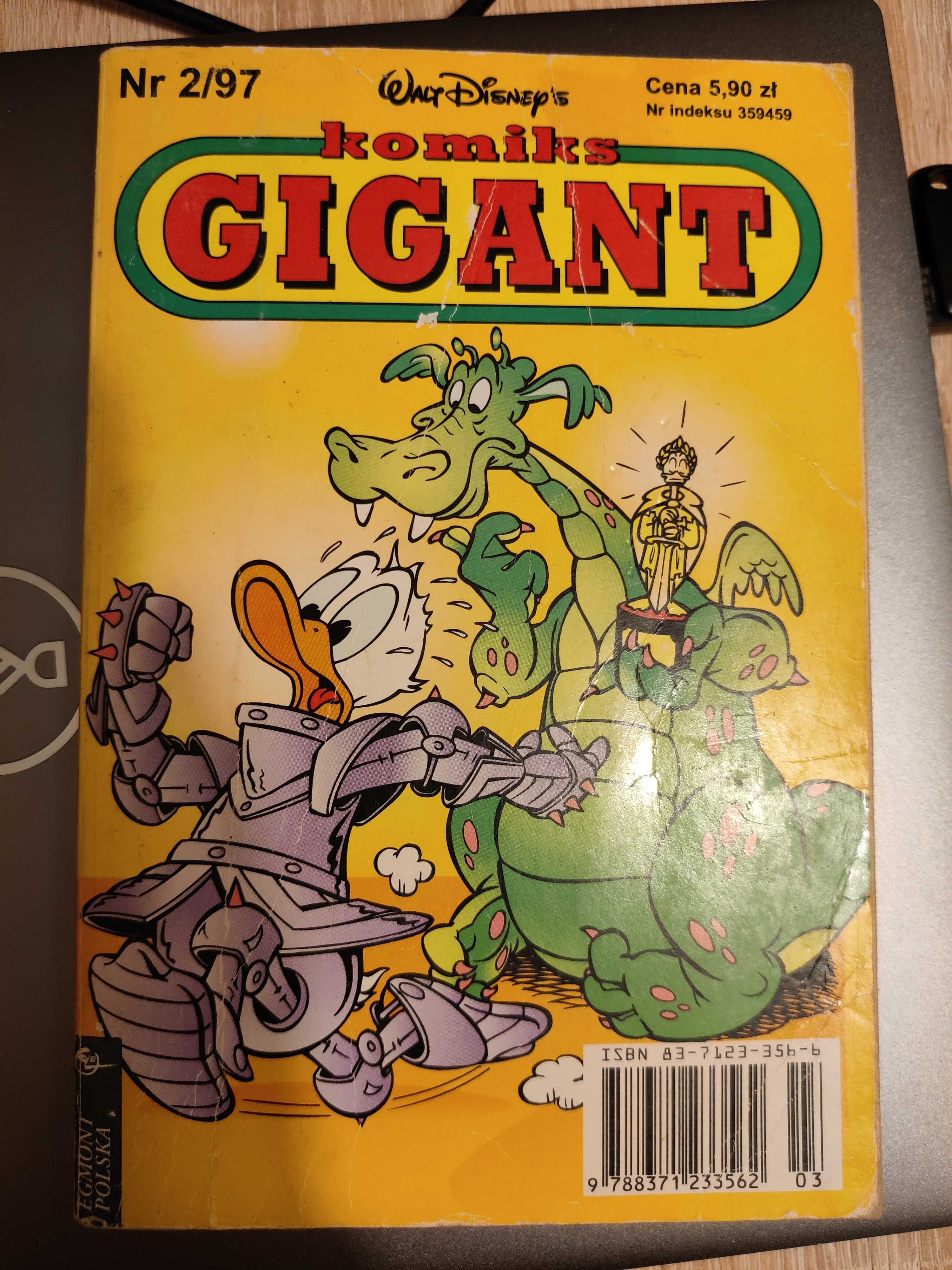 Komiks Gigant Nr 2/97 Stan idealny