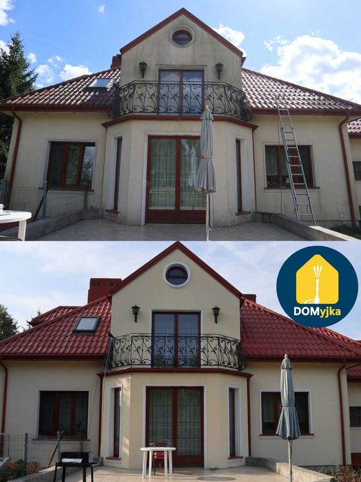 Mycie elewacji dachów kostki Konstancin i okolice
