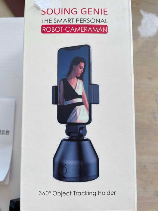 Розумний тримач для смартфона , стеження, обертання 360°