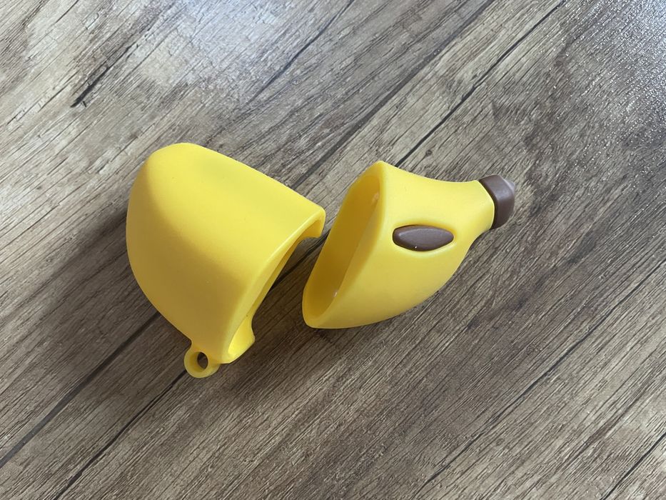 Etui na airpods - banan