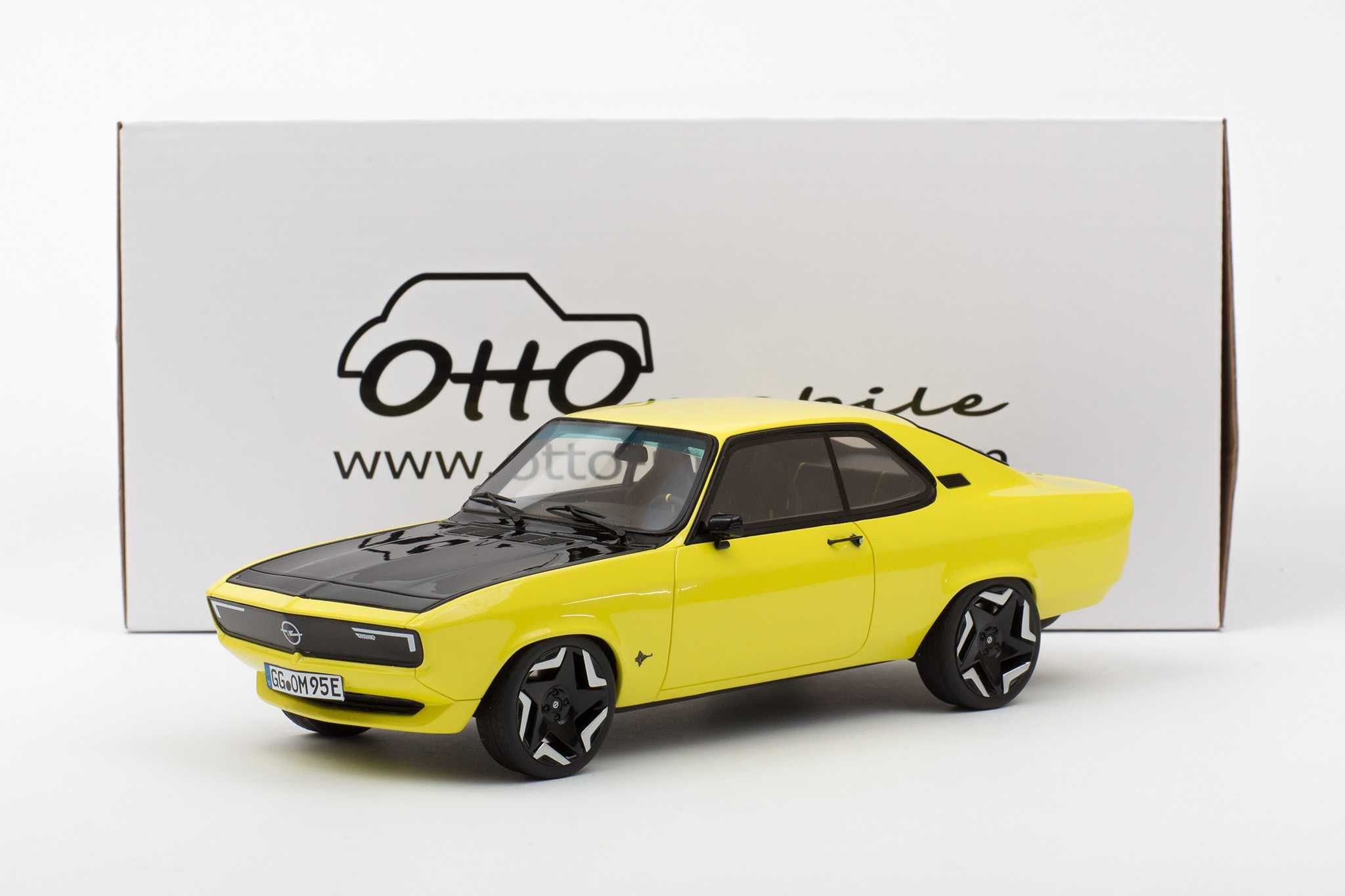 Opel Manta GSE Elektromod Yellow 2021 Otto 1:18