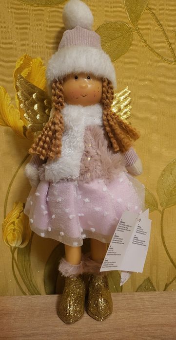 Новогодний декор кукла Ангел