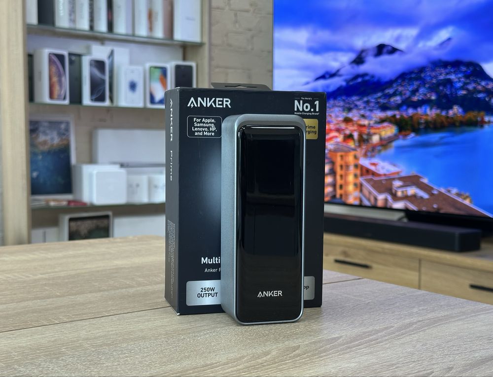 Повербанк Anker Prime 27650mAh 250W Portable для телефона ноутбука