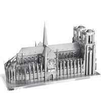 Puzzle 3D metalowe Katedra Notre-Dame