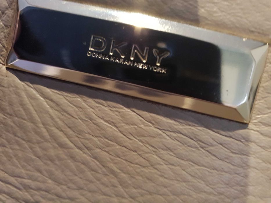 Oryginalna ponadczasowa torba DKNY,skóra naturalna