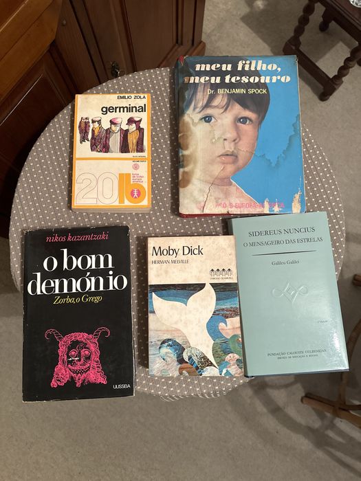 Livros antigos vários (ver títulos na descrição)