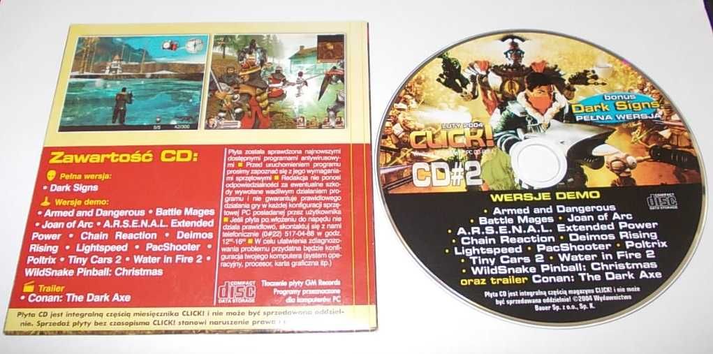 Gra PC - Dark Signs - (Click 2/2004)