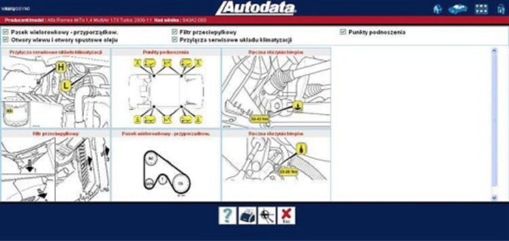 AutoData 3.41 PL Dla Mechaników i Warsztatów Opisy Schematy Napraw