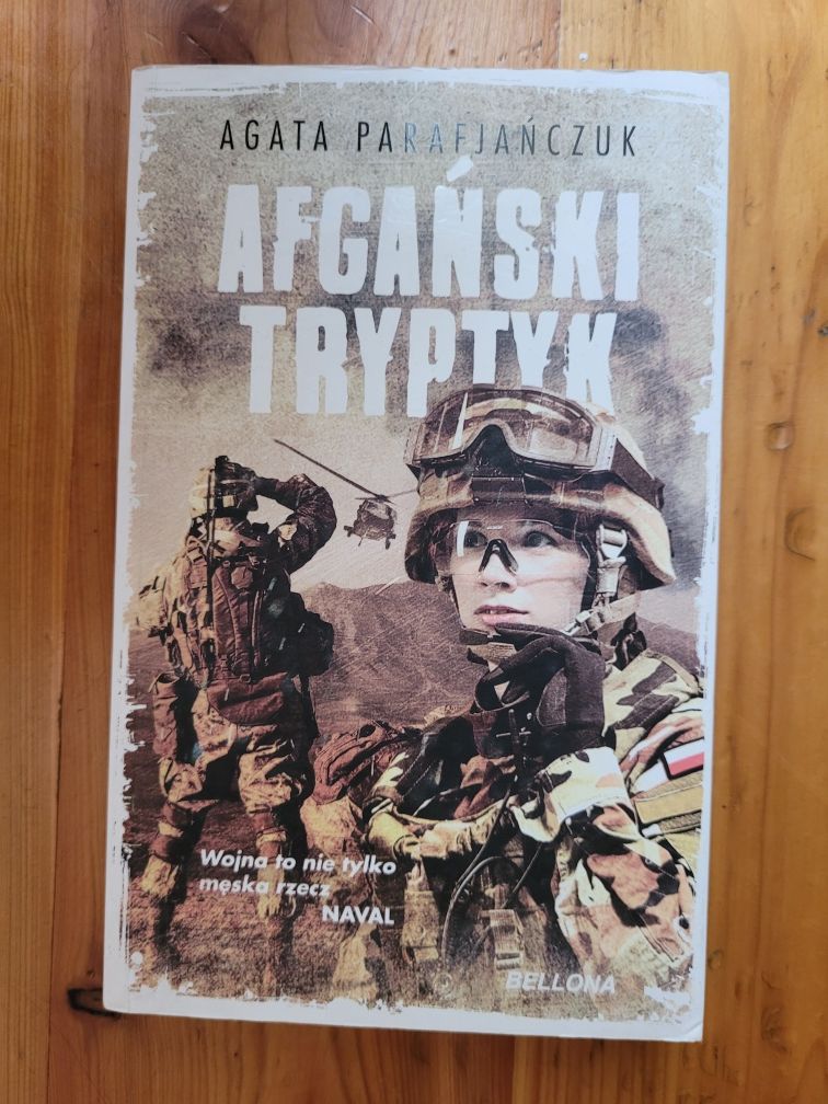 Afgański Tryptyk - Agata Parafjańczuk 
Stan dobry dobry, raz czytana