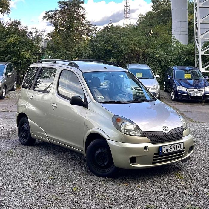 Toyota Yaris Verso| 1.3 P 85KM|Manual|Klima|Wspomaganie|El. szyby|2000