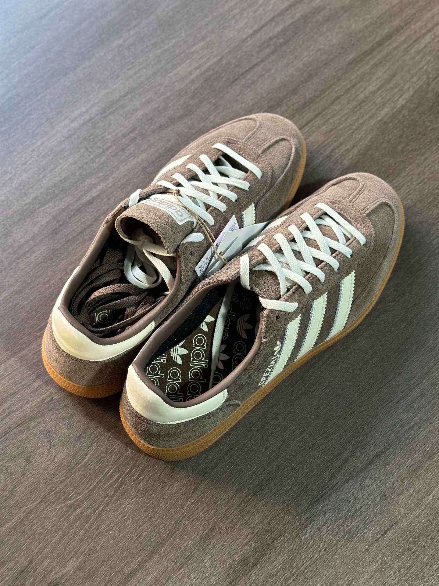 Nowy*adidas damskie_Handball_Spezial_brown UnisexTrampk40