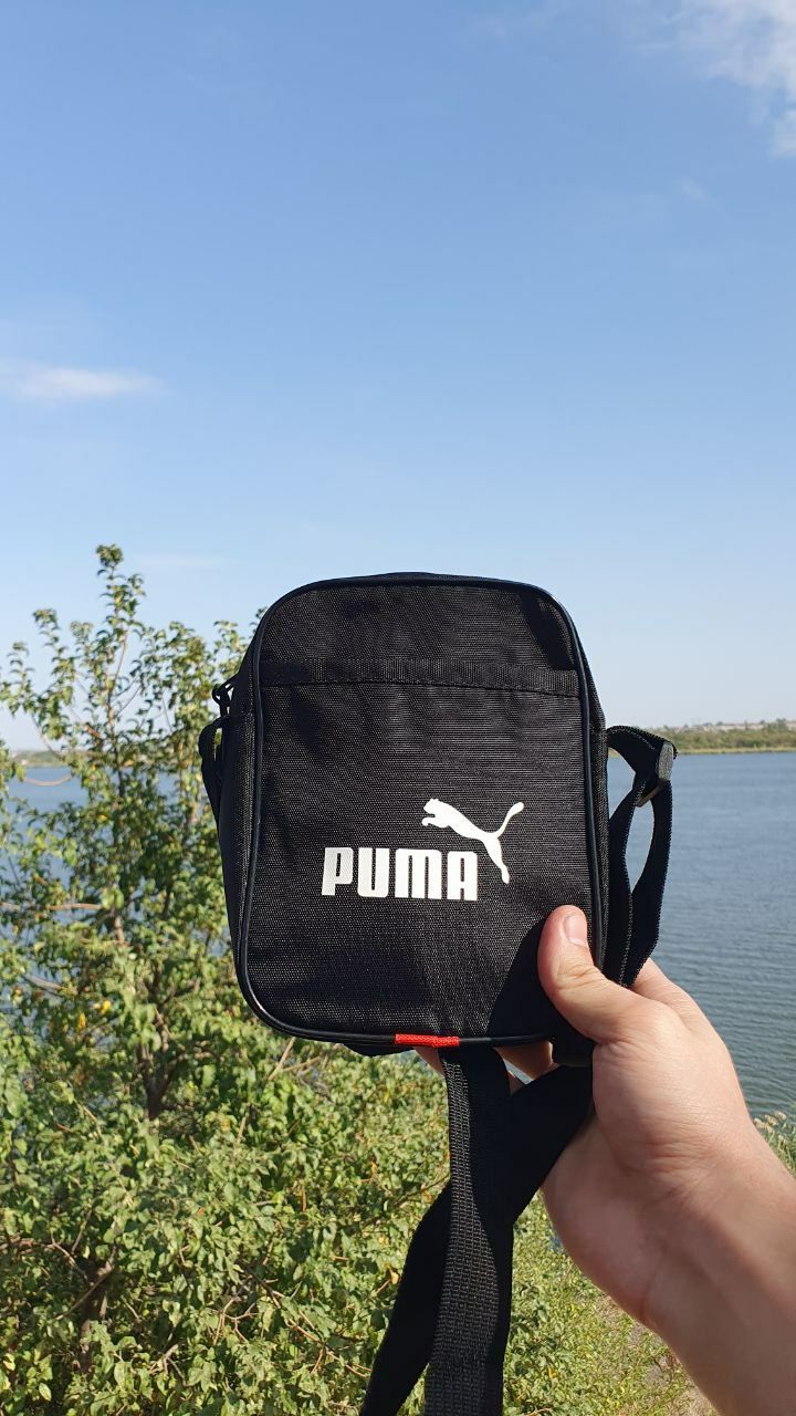 Сумка Puma Чорна через плече
(Особливістю цього матеріалу є висока