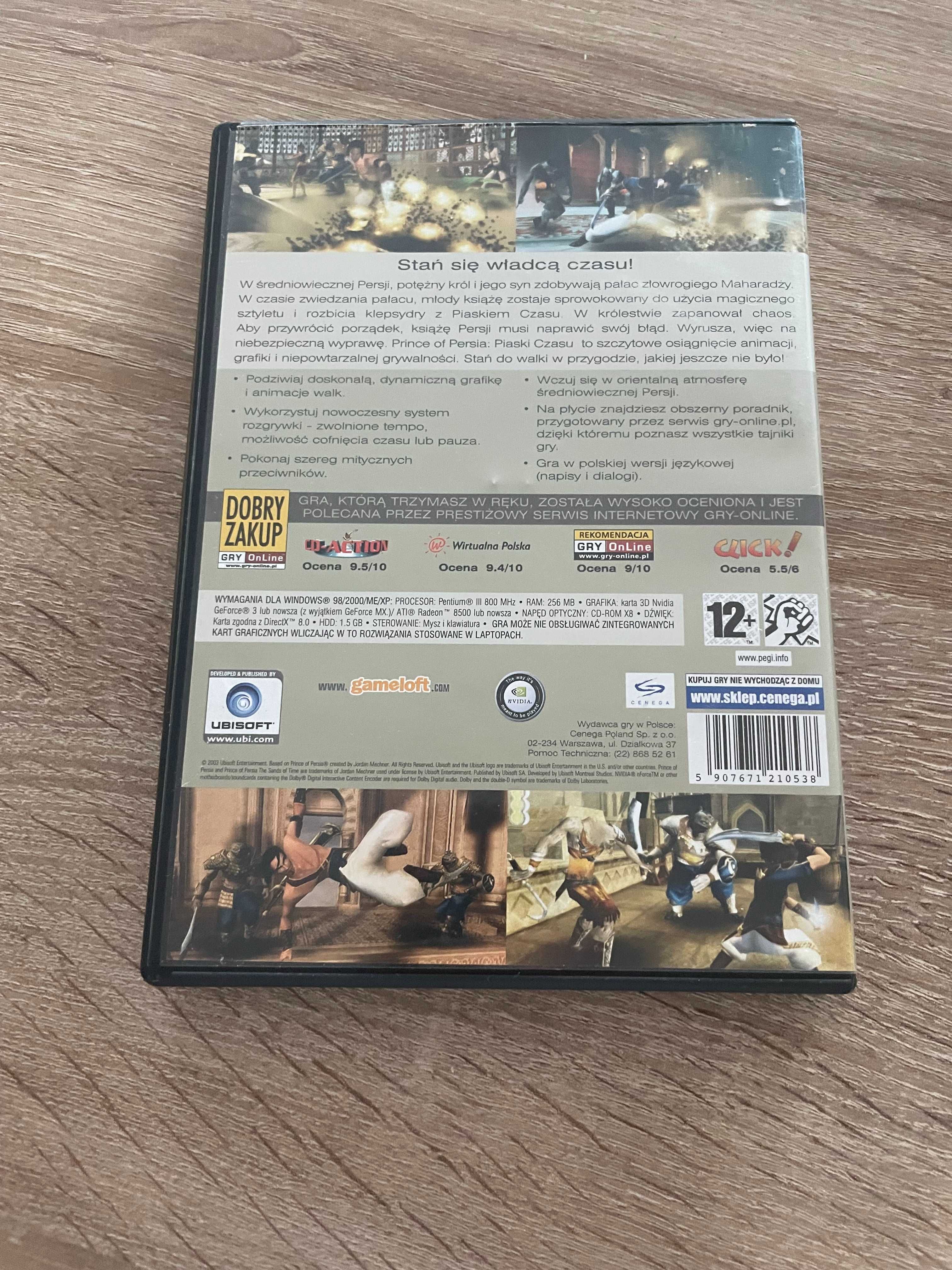 Prince of Persia:  PIASKI CZASU – PC CD‑ROM