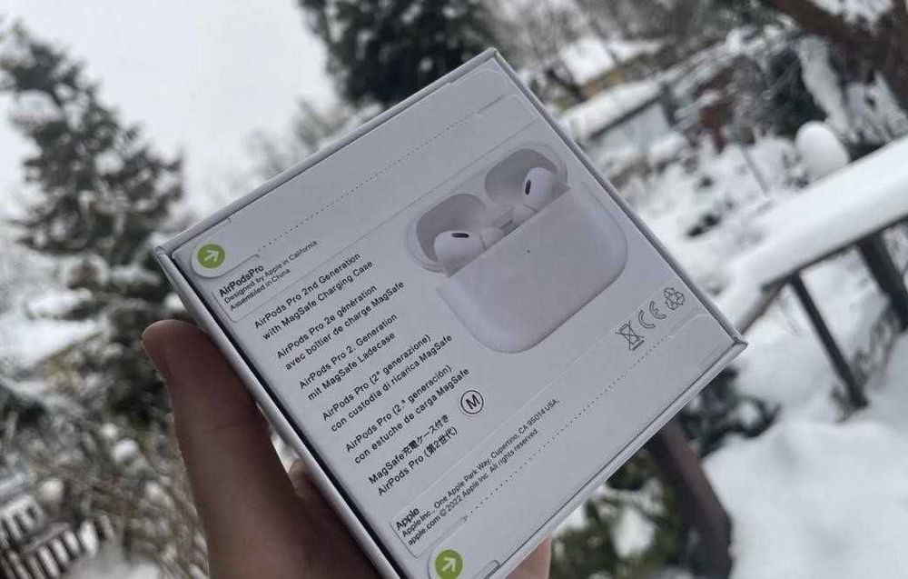 Топові Навушники аірподс pro В2 Full якості 1в1 Бездротові з іос17