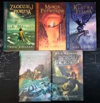 Rick Riordan - Percy Jackson i Bogowie Olimpijscy 1-5