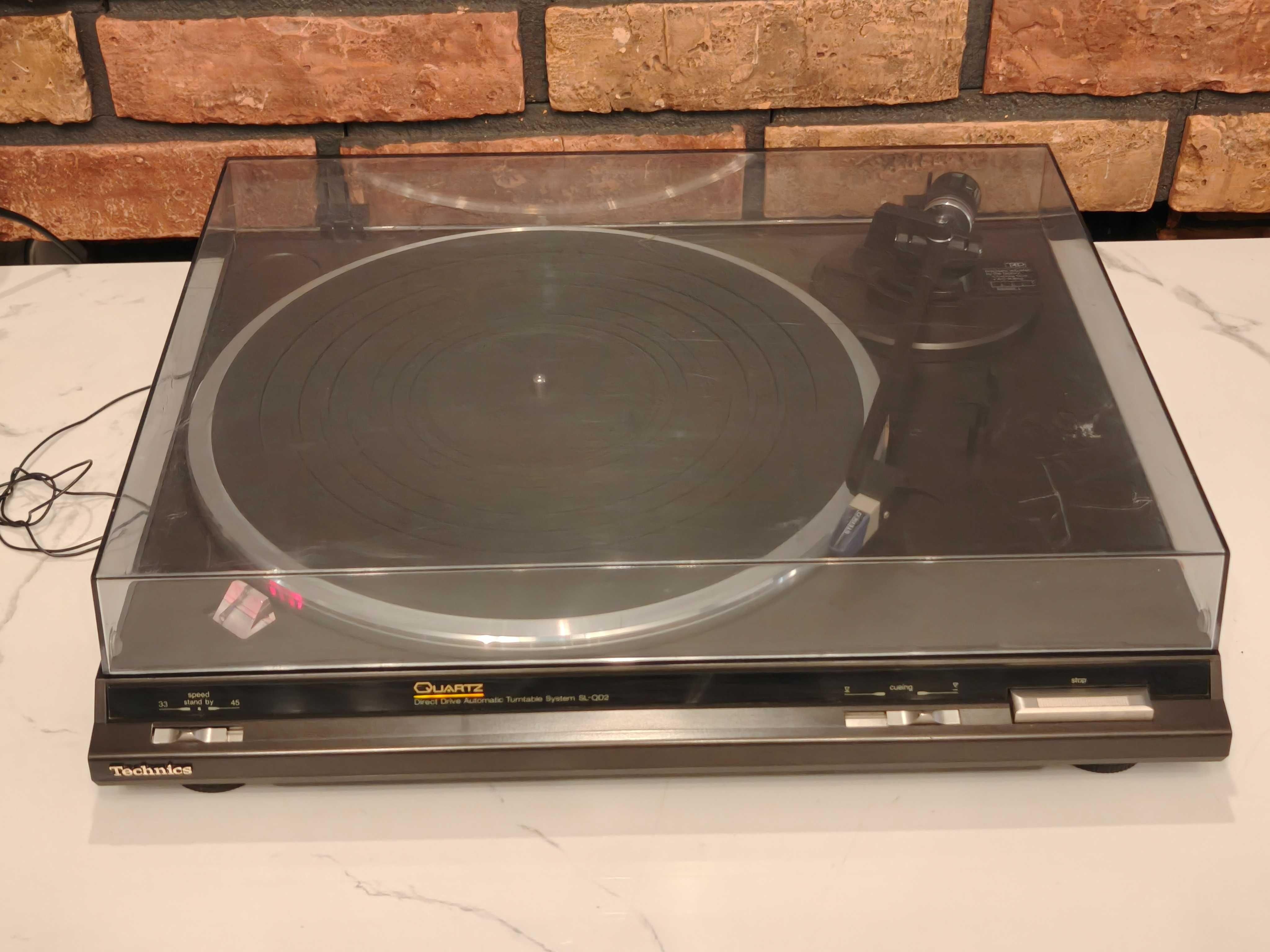 TECHNICS SL-QD2 ! Flagowy gramofon Direct Drive ! Półautomat !