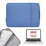 Torba na laptopa nylon laptop bag Macbook AIR PRO 13" niebieska