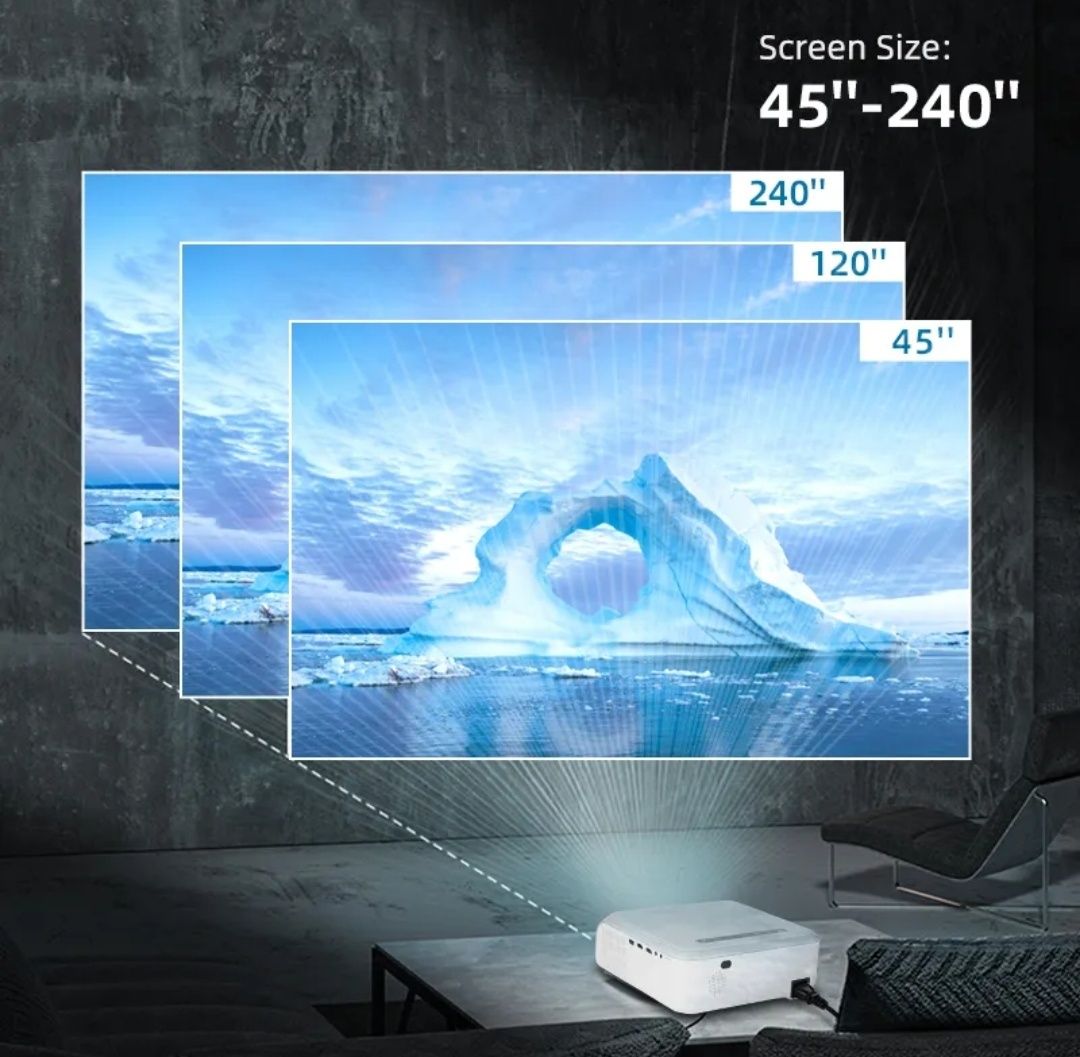 Проектор Mecool kp1+экран 120" stik kd5 Android TV 11