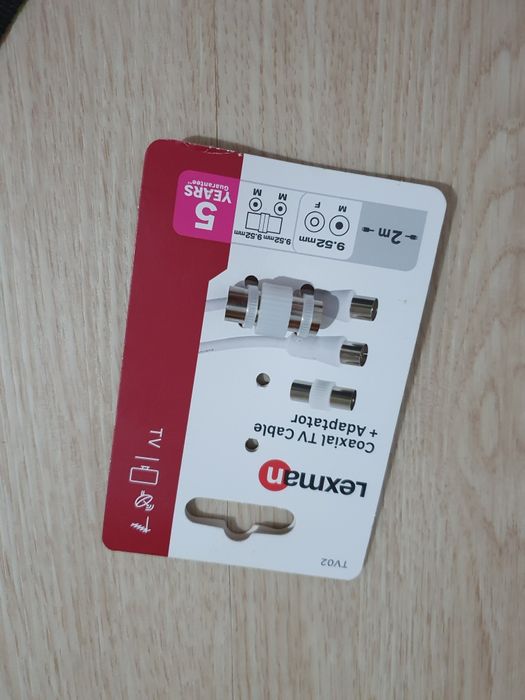 Coaxial macho tv lexman