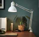 Candeeiro de secretária branco Ikea