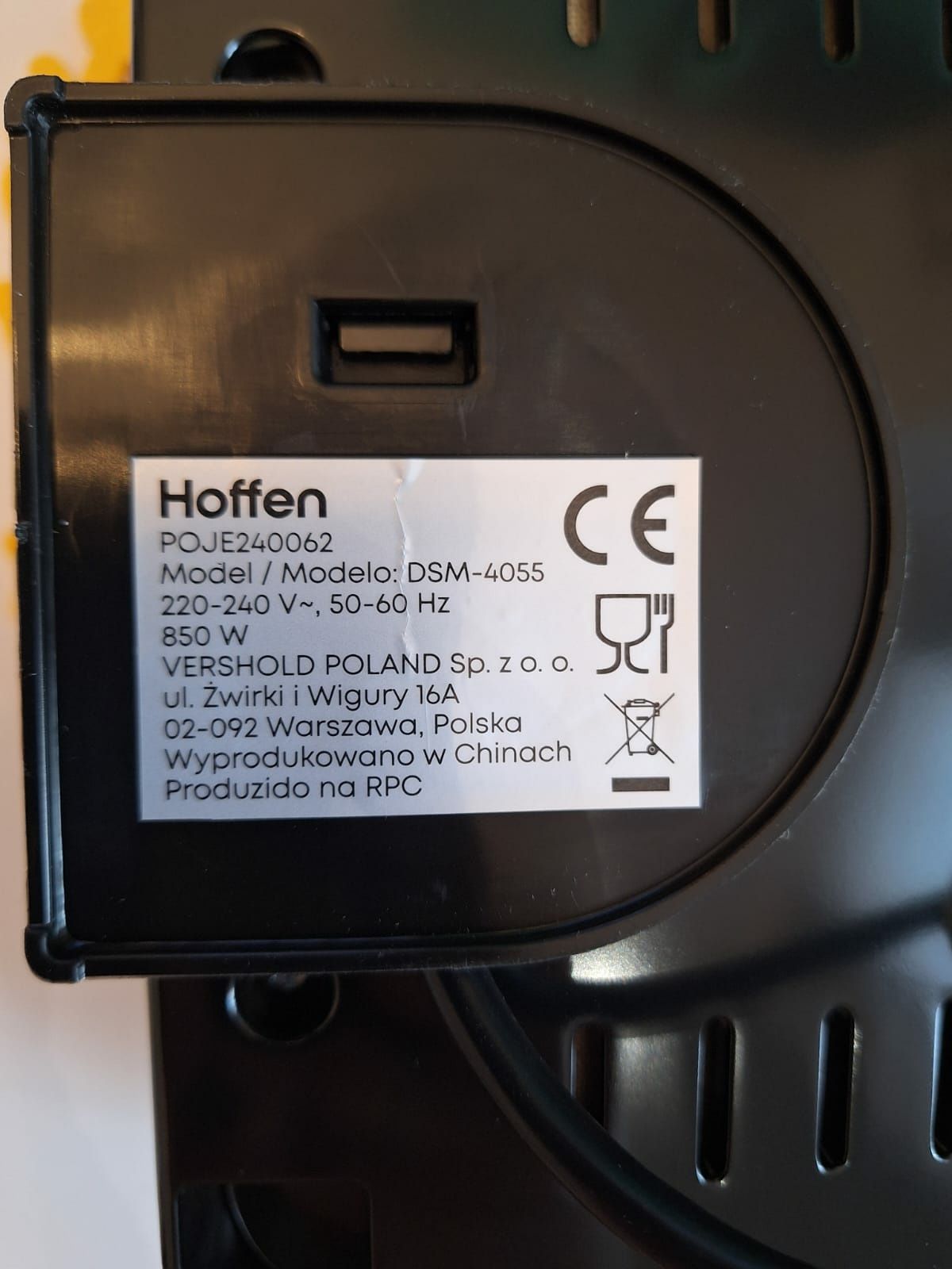 Opiekacz do kanapek, gofrownica, grill 3w1 Hoffen