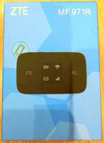 Nowy mobilny router ZTE MF971R czarny bez simlocka