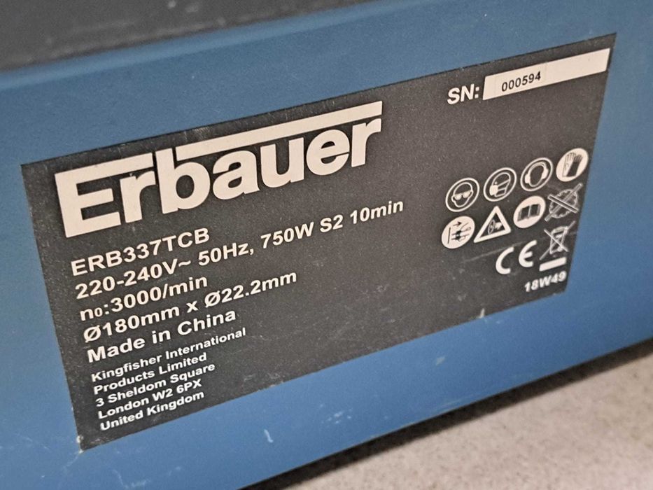 ERBAUER ERB337TCB Przecinarka Do Płytek Komis Redi