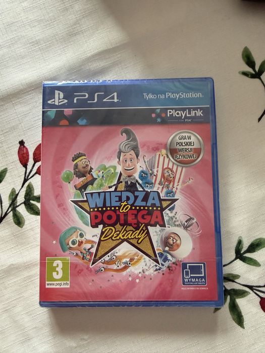 Wiedza to potęga Dekady gra PS4 nowa folia