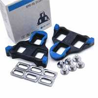 Bloki Szosowe SHIMANO SPD-SL SM-SH12 niebieskie (2 stopnie) PAPIER BOX