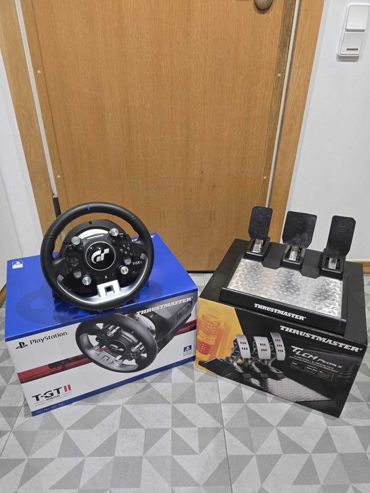 Volante Thrustmaster T-GT II + Pedais T-LCM