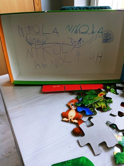 Puzle 3D motyw dżungla