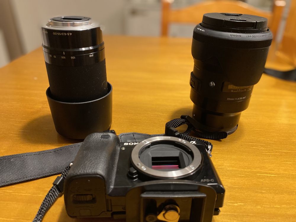 Vendo Sony Alpha 6000 aceito troca por Gopro 11 para cima o drone Dji.