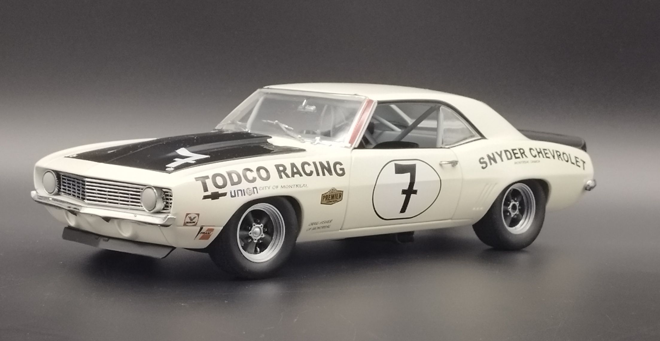 1:18 GMP 1969 Trans Am Camaro Chevrolet Todco Racing Craig Fischer