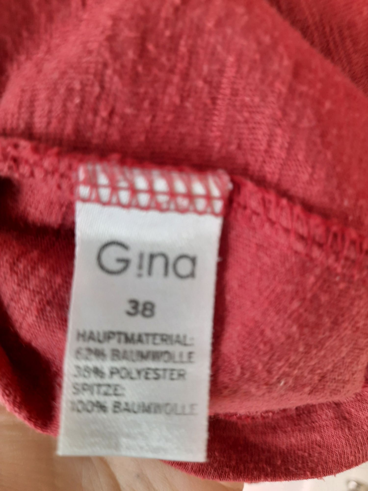Czerwona Sukienka na codzień 38 Gina