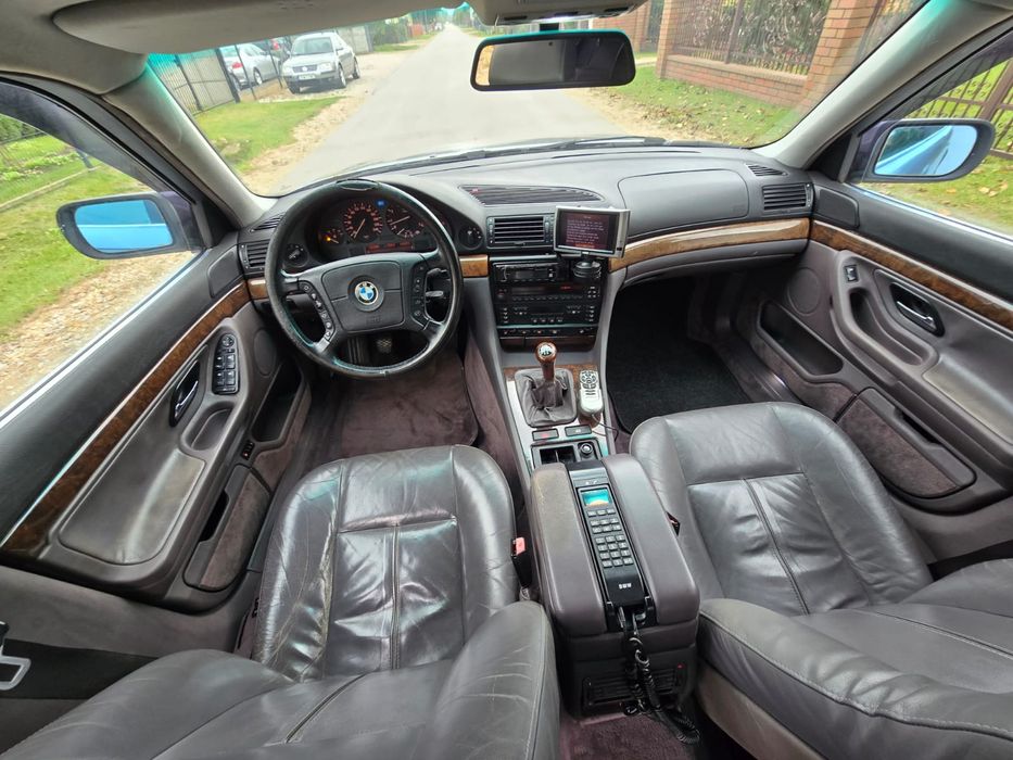 Bmw 730 V8 Manual # Skóra Rolety # Podwójne Szyby # Sprowadzona!