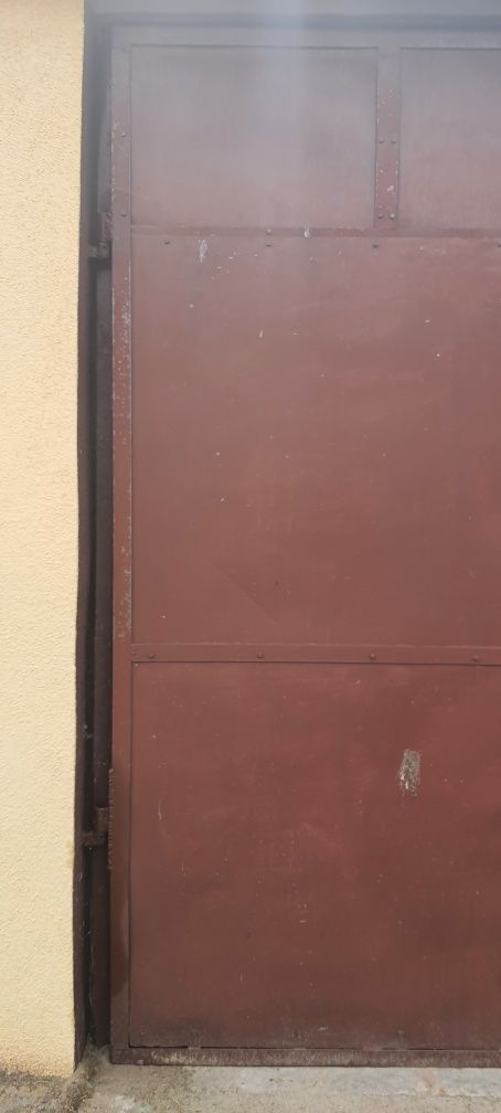 Brama drzwi garażowe W 245cm x S 380cm stalowe ocynk