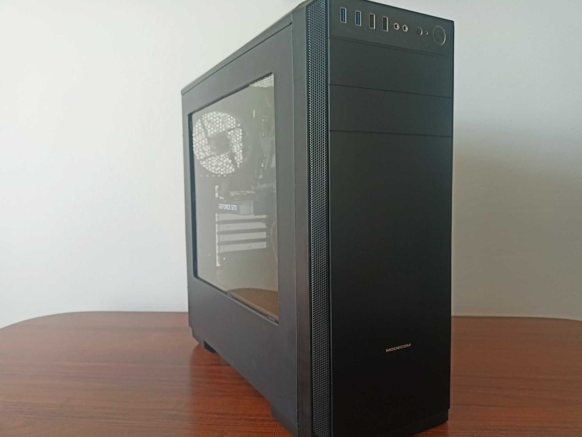 Komputer gamingowy - i5 6 rdzeni/32GB RAM/GTX 1660 6GB/ SSD + HDD/WiFi