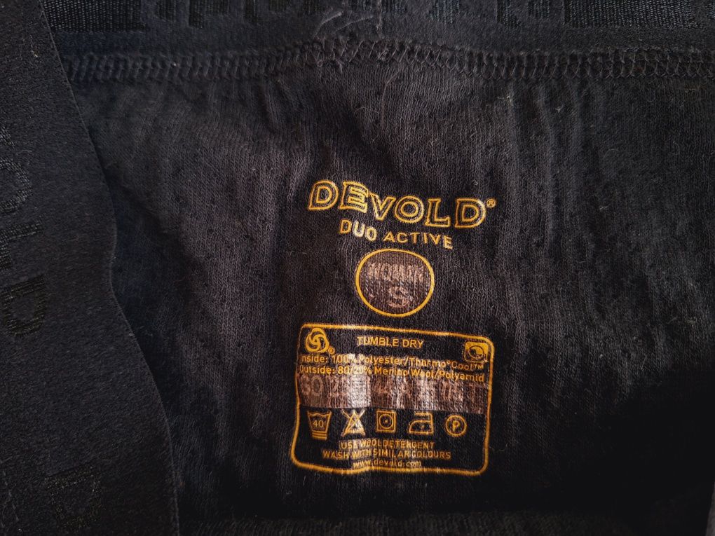 Spodenki szorty termiczne wełniane Devold merino wool