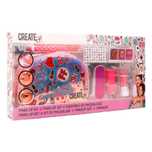 Zestaw prezentowy Make-up z kosmetyczką CREATE IT! pudełko,142x275 mm