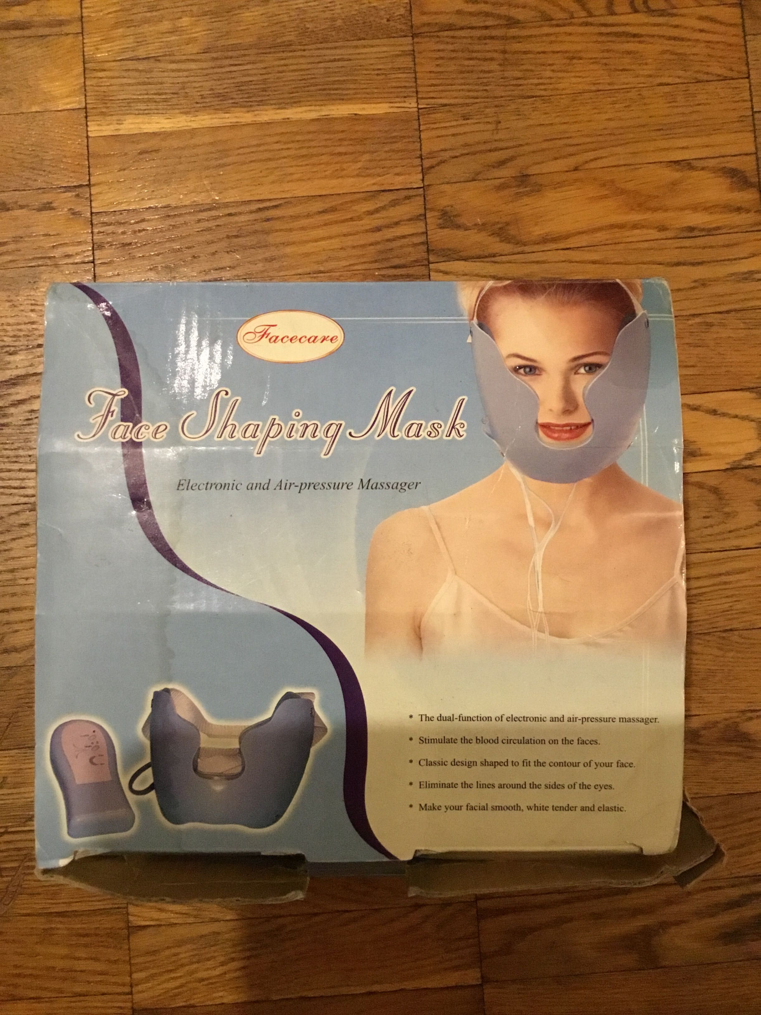 Вакуумный массажер для лица в виде маски FACECARE Slen Care