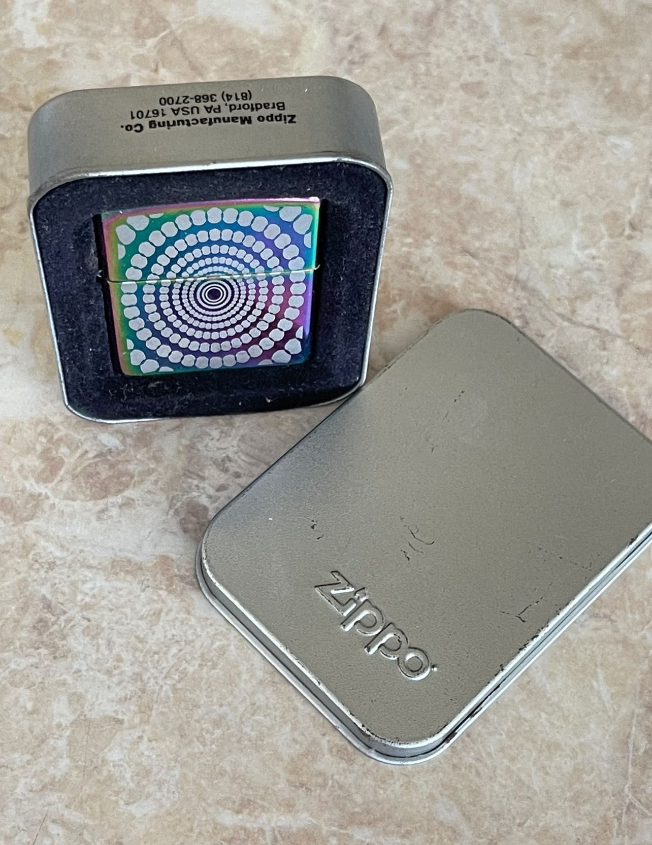 Продам Zippo (Eye of the storm) 2006 года