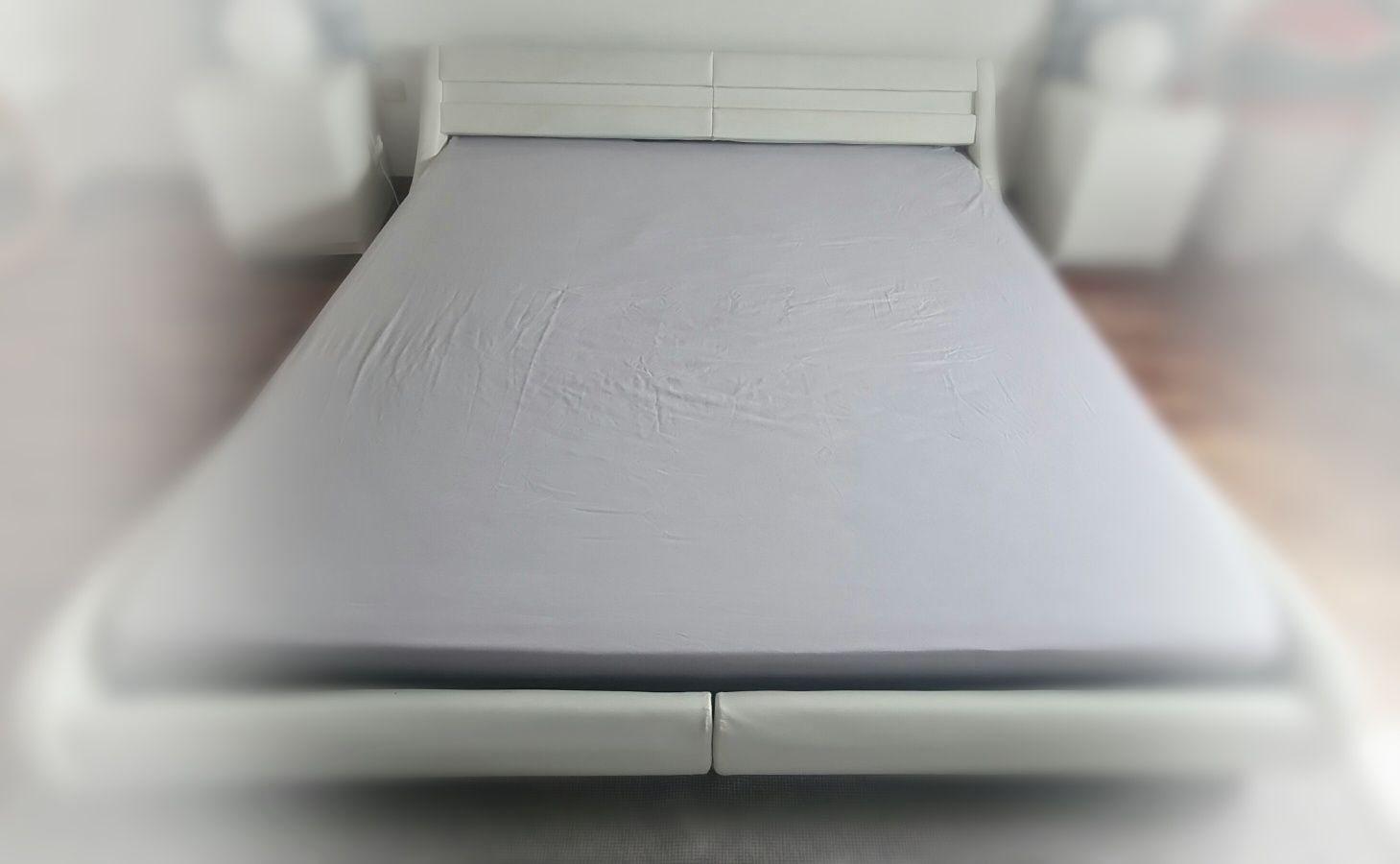 Cama de casal com Leds